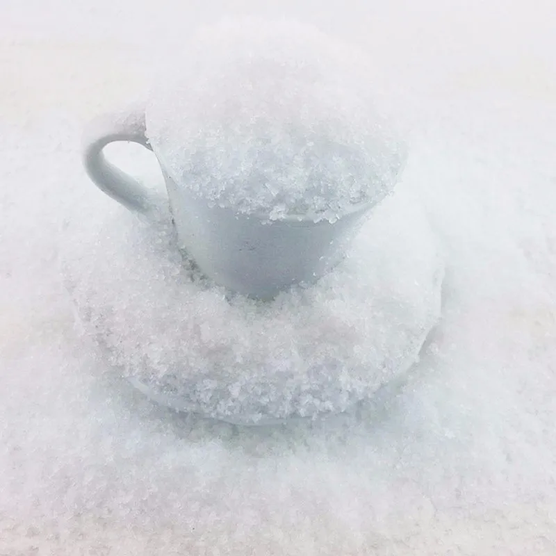 100 bags/pack Рождественская подарочная коробка в виде креативные зимние Instant snow Powder искусственный Снеж. порошок для снежной погоды