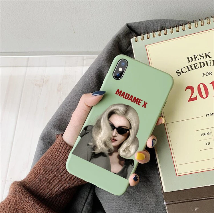 Чехол для телефона madonna madame x для iPhone X 7 Plus XS 10 чехол силиконовый чехол для телефона для iPhone 6S 8 6 Plus XS Max 11 чехол s