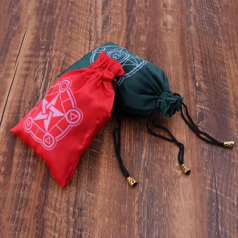 1 шт. пентаграмма атласная сумка Таро игрушка Ювелирные Изделия Drawstring посылка