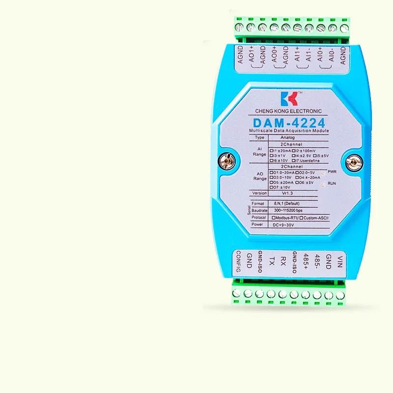 Аналоговый входной и выходной модуль RS485 автобусный переключатель цифровая