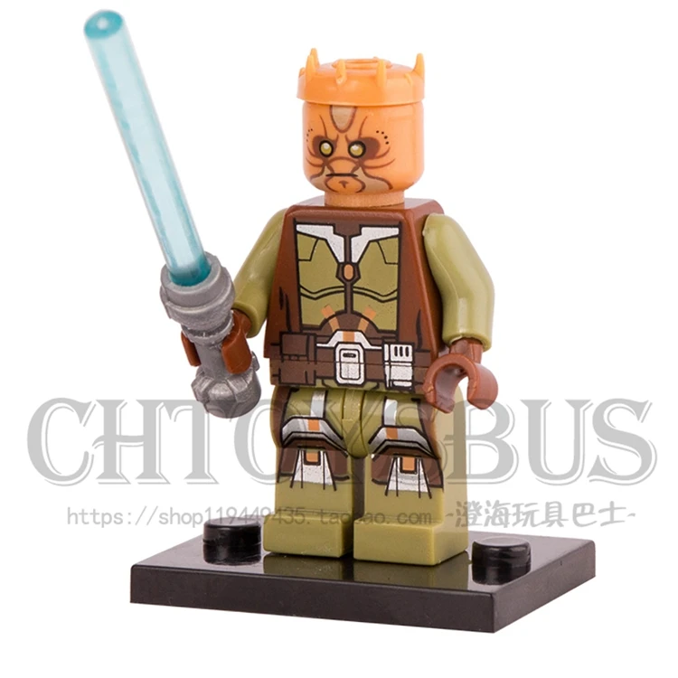 Singlesale Звездные войны мастер рыцаря джедая со световым мечом защитник-класс