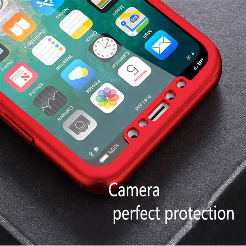 Высокое качество 360 градусов полное покрытие чехол для iphone 11 Pro Max 6 6S 7 8 Plus