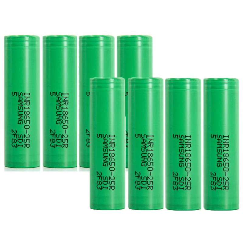 100% Оригинальная 18650 батарея 2500mAh 3 7 V для samsung INR18650-25R 20A Выделенные батареи