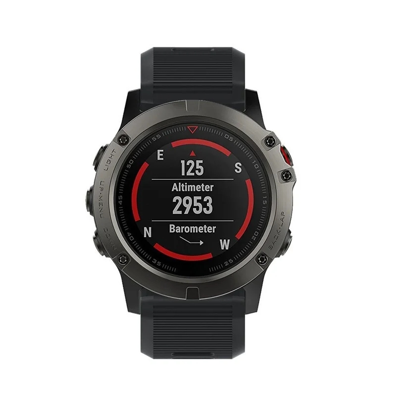 for Fenix 5X Band Quick Release 26mm Silicone Smart Watch Garmin / 3 3HR | Электроника