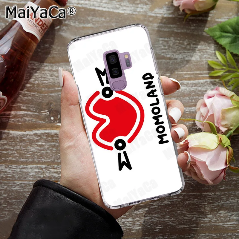 MaiYaCa K-pop momoland Ретро защелкивающаяся крышка чехол для телефона Мода для samsung S9 S9 плюс S5 S6 S6edge S6plus S7 S7edge S8 S8plus