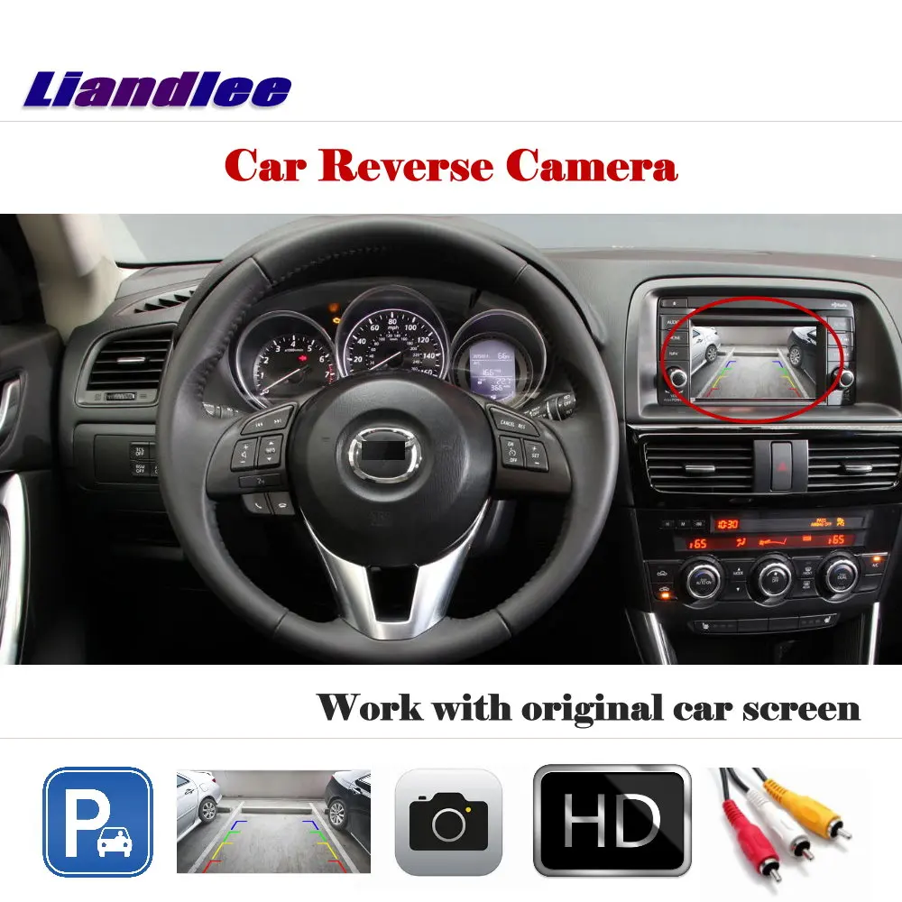 Автомобильная камера заднего вида Liandlee для Mazda CX 5/CX5 2012 2013 2014/задняя работа с