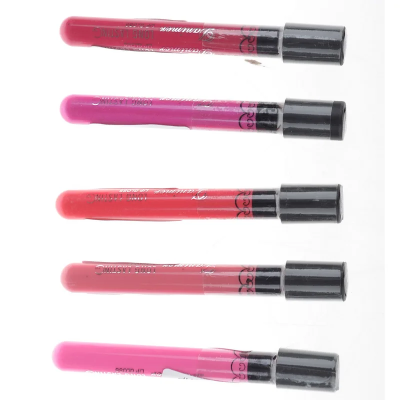 2015 женщины дамы прибытие водонепроницаемый элегантный цвет помады губы палку