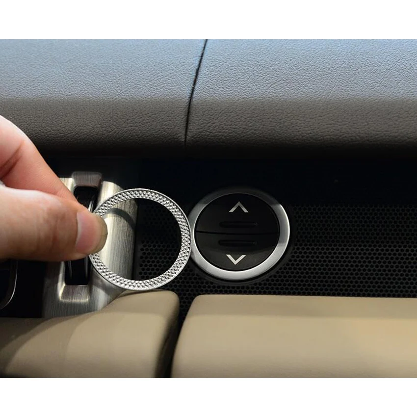 Автомобильный двигатель Start Stop Ring Trim Cover наклейка для Land Rover Discovery Sport Range Evoque Vogue