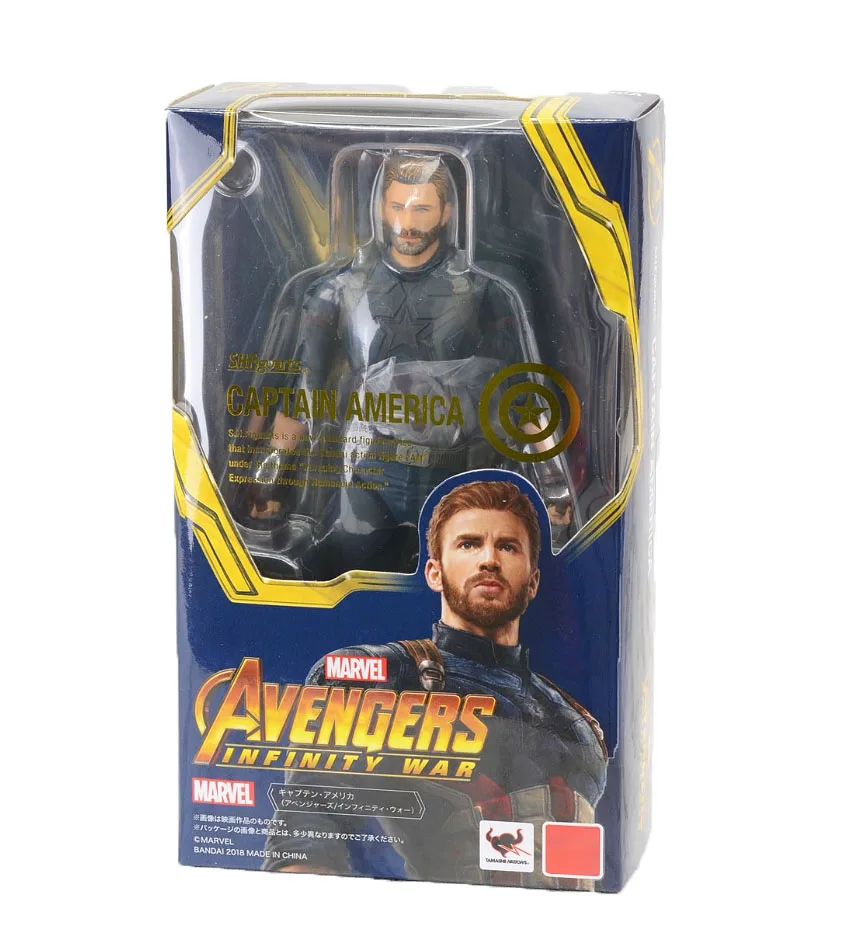 SHF S.H.F Ironman танос Человек-паук Hawkeye Antman Капитан Америка " фигурка свободного кроя и в коробке для выбора коллекции