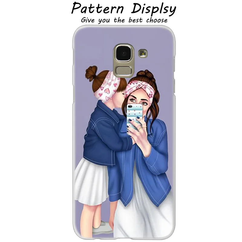 05 Жесткий чехол MLLSE для мамы и дочки, супер мамы, samsung Galaxy J2Pro J4 J6 J8 J3 J5 J7 2017EU Prime CORE Plus, популярный чехол - Цвет: 05