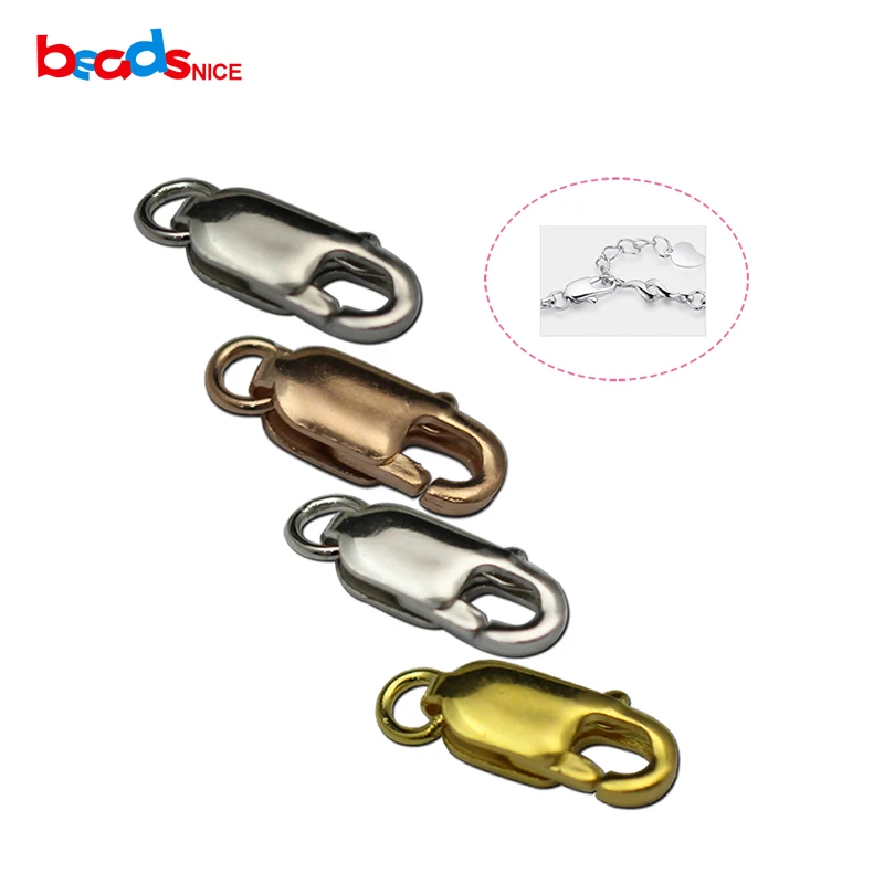 

Beadsnice Sterling Silver Lobster Claw Clasps Jewelry Finding Necklace Clasps Setting Personalize Gift For Her ID3409
