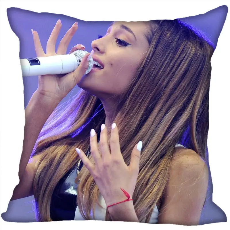 Pillowcase 13 Наволочки на заказ, квадратная наволочка Ариана Гранде, Рождественская Наволочка на молнии, наволочка 40*40 см, 45*45 см(с одной стороны - Цвет: Pillowcase 13