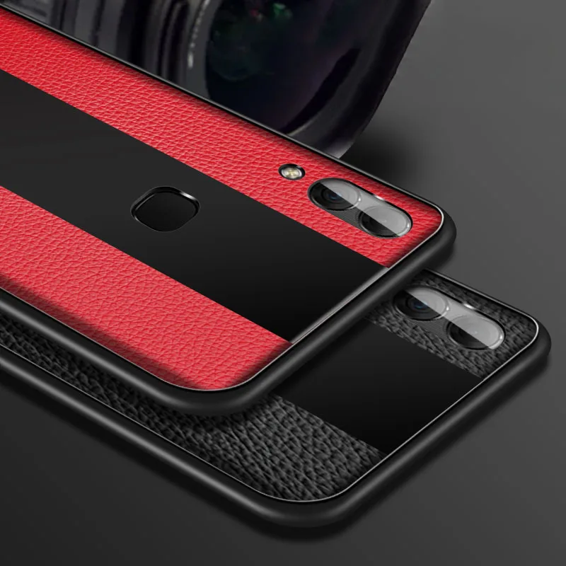 Роскошный чехол из мягкого ТПУ границы Стекло телефона КРЫШКА ДЛЯ VIVO nex s