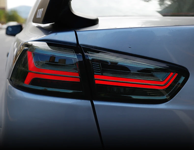 Чехол для автомобиля для Mitsubishi Lancer задние фонари светодиодный фонарь светодиодный задний фонарь DRL+ тормоз+ Реверсивный+ сигнал Автомобильный