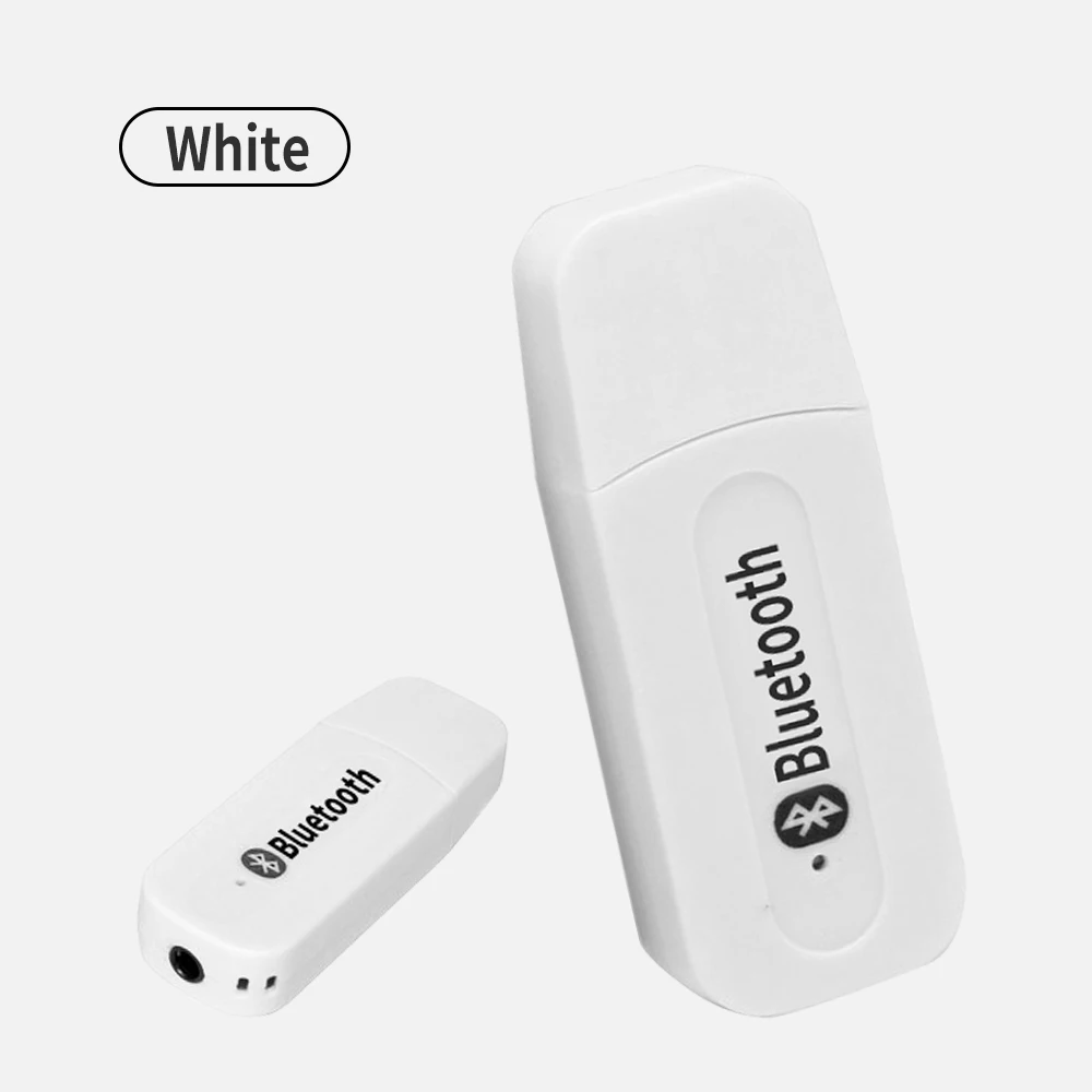Bluetooth 2.1 Receiver Dongle Stereo Music Audio Receiver 3.5mm Jack Wireless USB Adapter for Car AUX Android/IOS Mobile Phone