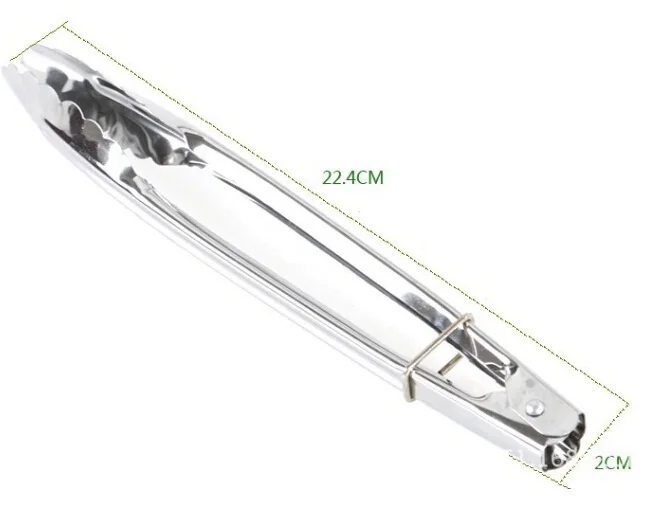 

22.4cm Stainless steel Baked Barbeque Sandwiched Food clip ss759