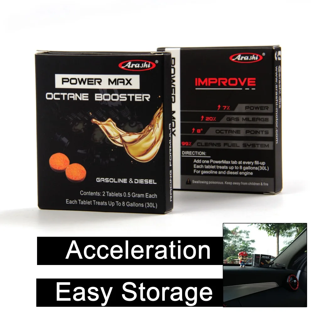 Arashi октановый усилитель для мотоцикла Экономия Газа топливный инжектор