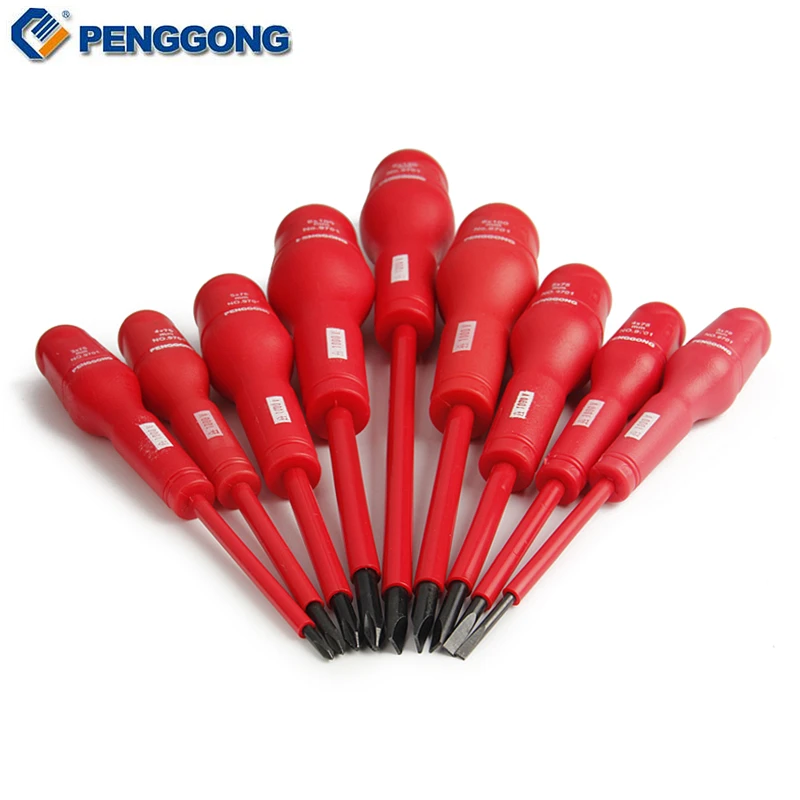 Набор изолированных отверток 9 шт. специальные магнитные точные инструменты для