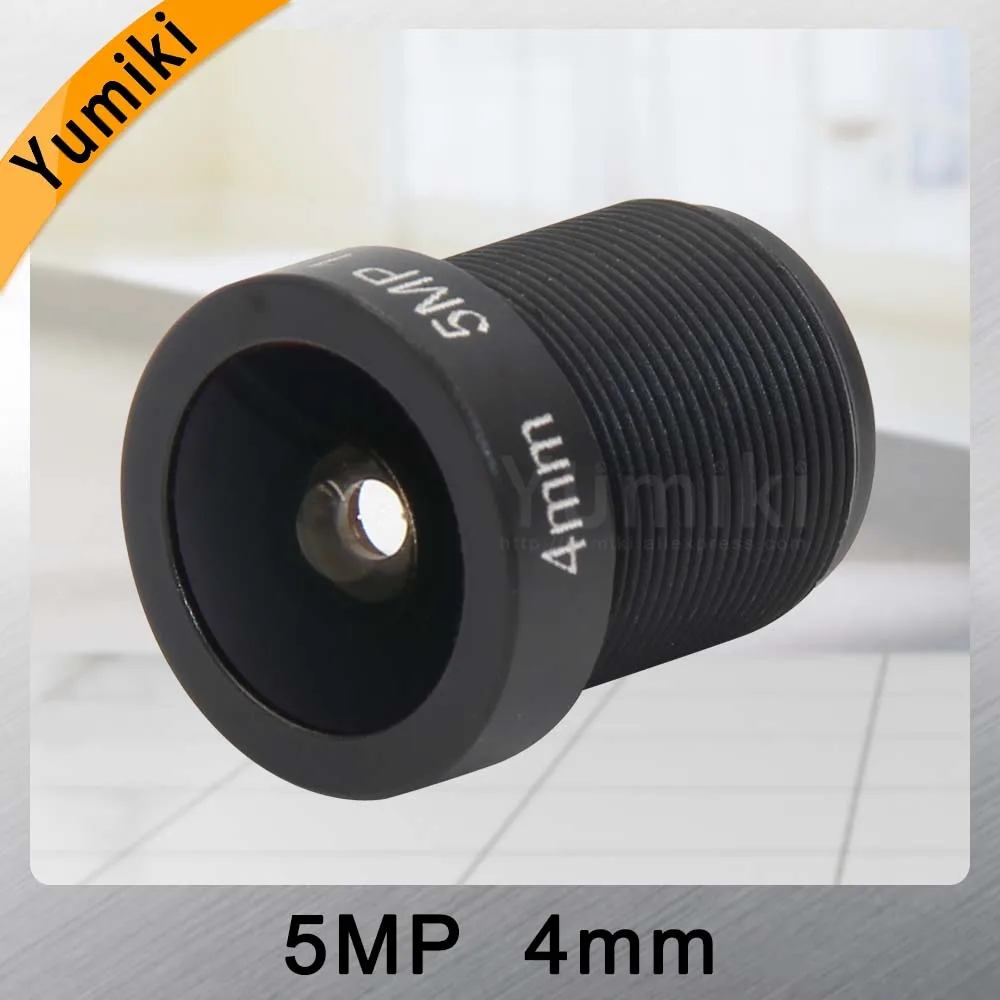 Yumiki 5 0 Megpixel M12 MTV 4mm 5MP HD CCTV объектив камеры видеонаблюдения IR безопасности с