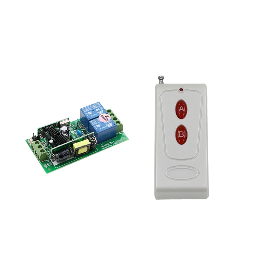 Умный дом 2-канальный приемник переменного тока 85 в 110 В 220 250 Радиочастотное