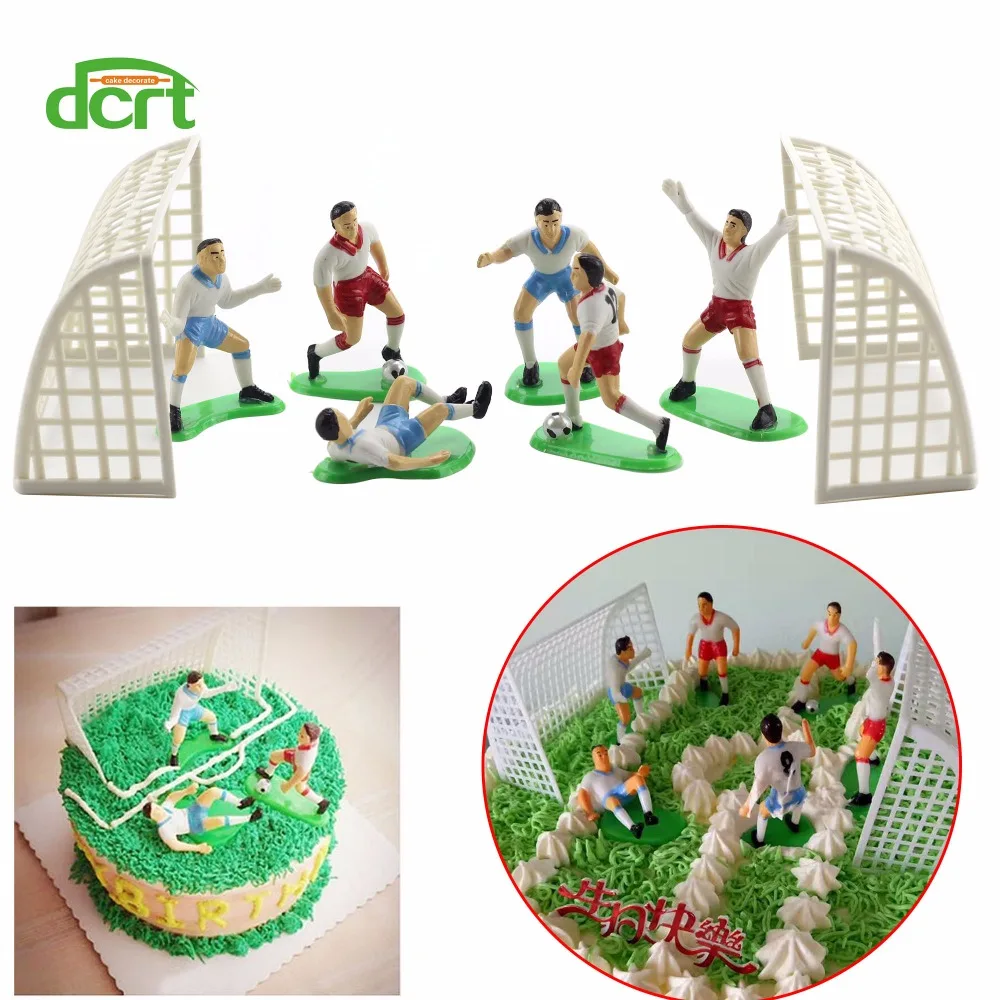 1 комплект футбольная игра спортивный торт украшение для вечеринки день рождения