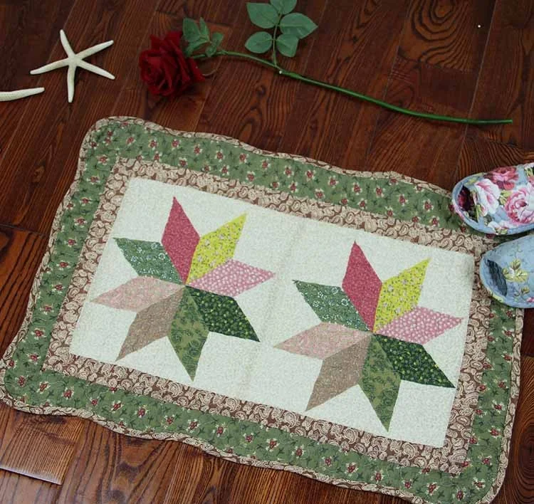 Новинка Лидер продаж оптовая продажа модные хлопковые стеганые коврики для