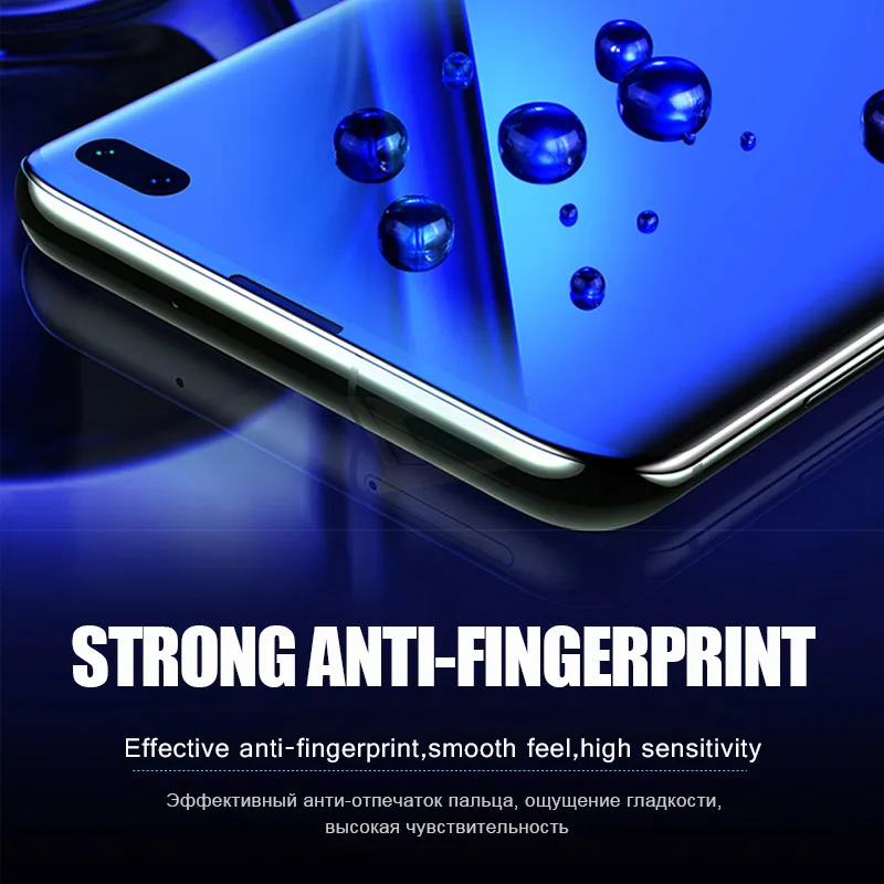 Передняя Задняя Гидрогелевая пленка для экрана Samsung Galaxy S9 S8 S10 Plus S10e защитная Note 8 9