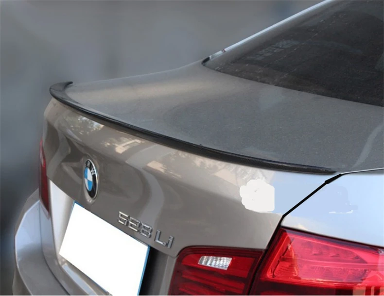 Спойлер HLONGQT из углеродного волокна для BMW 5 серии F10 F18 M5 2011 2017 высококачественные