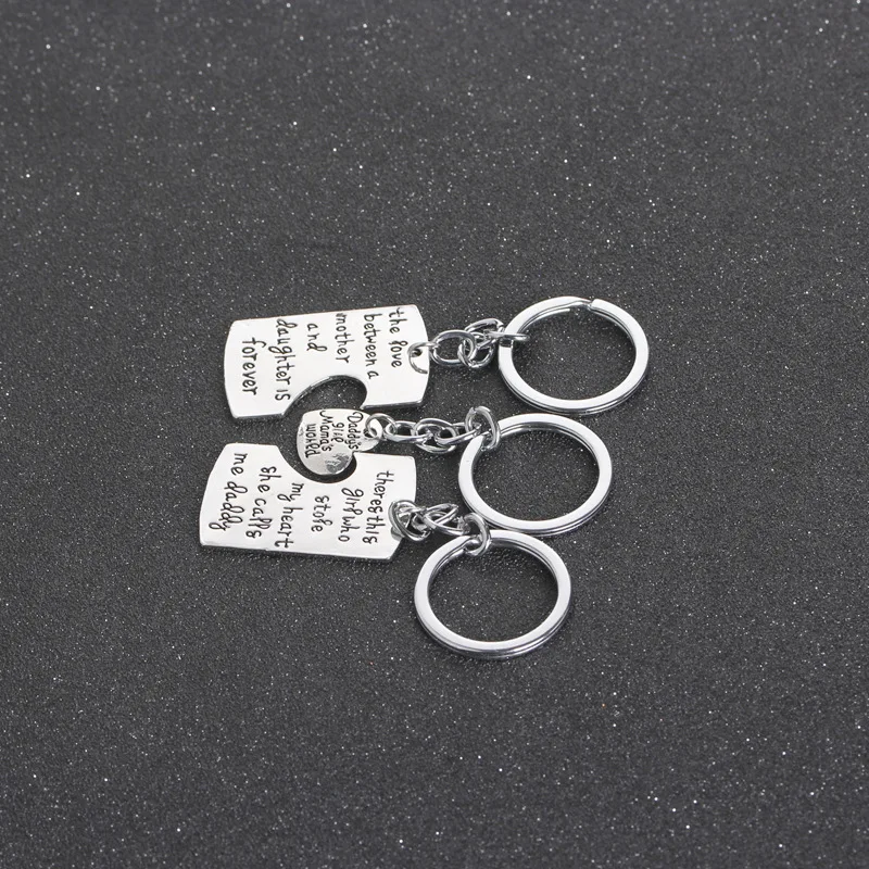 1 шт. цепочка для ключей любовь между мамой и дочерью День отца украшенная