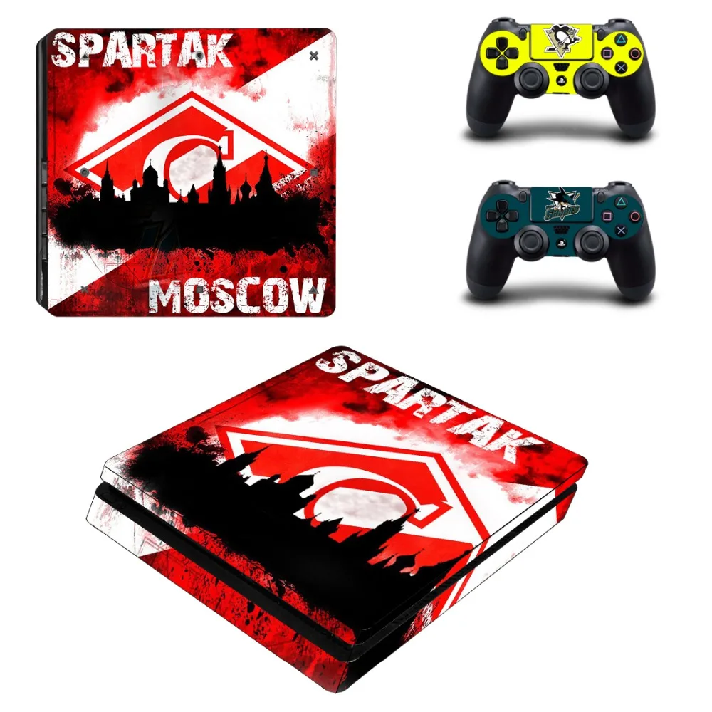 Турция футбол Besiktas BJK PS4 тонкий стикер кожи для sony playstation 4 консоль и контроллер наклейка PS4 тонкий стикер винил