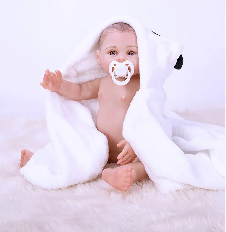 Куклы Reborn для ванной силиконовые виниловые куклы всего тела новорожденных