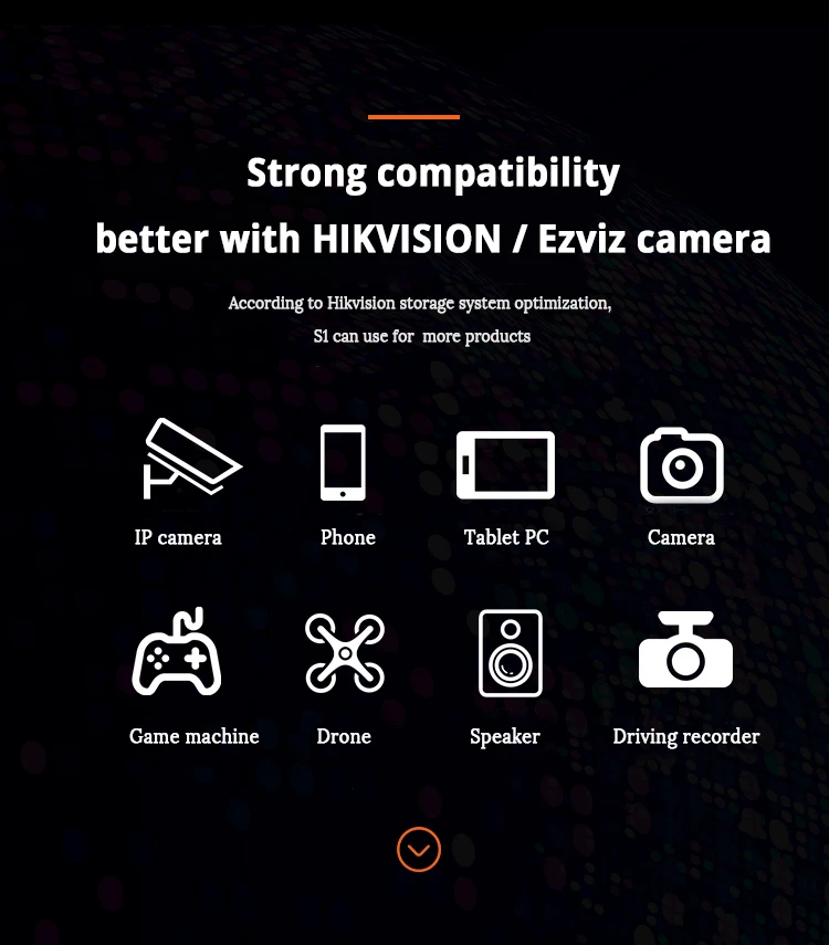HIKVISION TF карта 256 ГБ 128 Гб 64 ГБ 32 ГБ v30 новая TLC карта памяти cartao de memoria Высокая емкость мини карта памяти SD