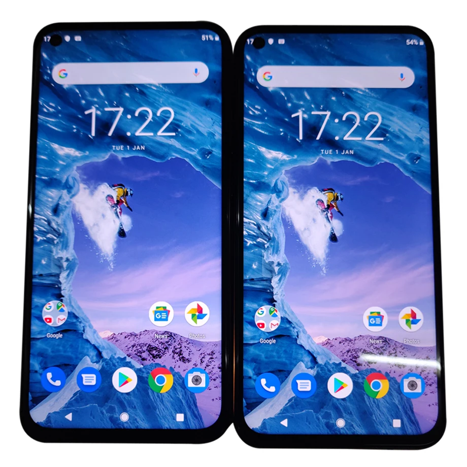 Nokia X71 Android мобильный телефон Восьмиядерный 4G LTE 6,39 ''6 Гб ram 64 Гб rom Dual SIM 48MP 3 камеры заднего вида