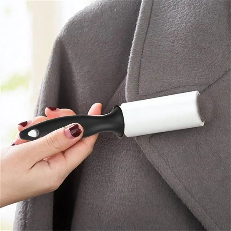 Многоразовый моющийся липкий ролик Lint Roller силиконовый пылеочиститель средство