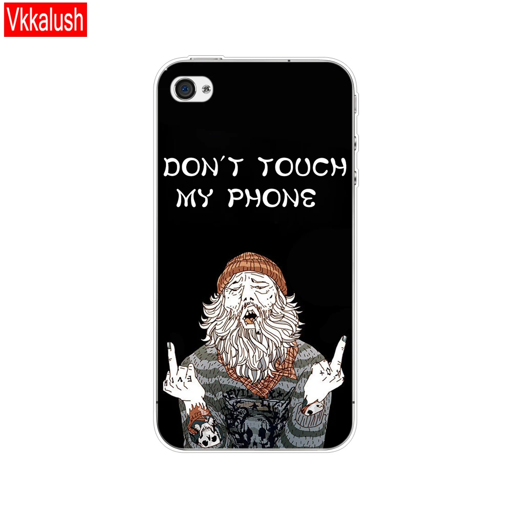 80097 Для iphone 5S, 5 S, Se, 4, 4S, чехол из мягкого ТПУ для телефона, чехол для Apple iphone 6 s, 6 S Plus, Fundas Coque Bumper - Цвет: 80097