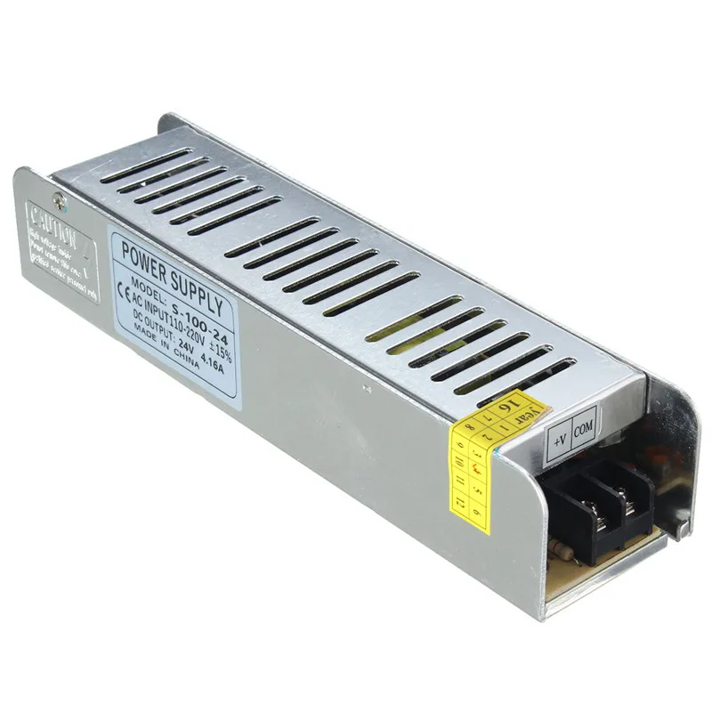LED Driver Power Adapter Switching Transformer Switch For Strip Light Bulbs DC24V 100W Supply | Лампы и освещение