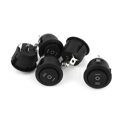 5 x KCD1 3Pin SPDT NO/OFF переключатель качалка AC 250 V/6A 125 V/10A|Выключатели| |