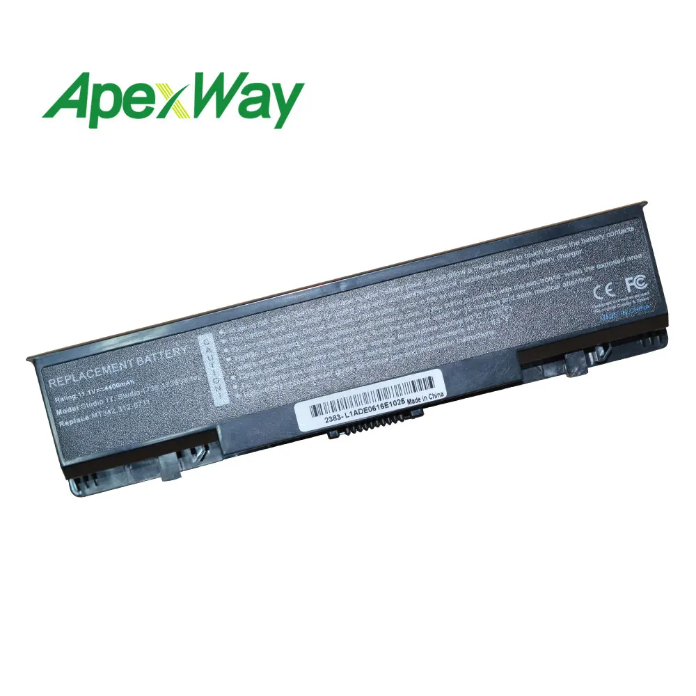 Аккумулятор 4400 мАч 11 1 В для dell Studio 1735 1737 MT335 MT342 PW823 PW824 312 0708 0711 0712 KM973 KM974