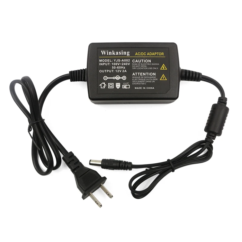 Ac100-240v 12v 2a 24w Dc Ac адаптеры Dc12v Us Eu Uk Au Plug Универсальный блок питания для Cctv