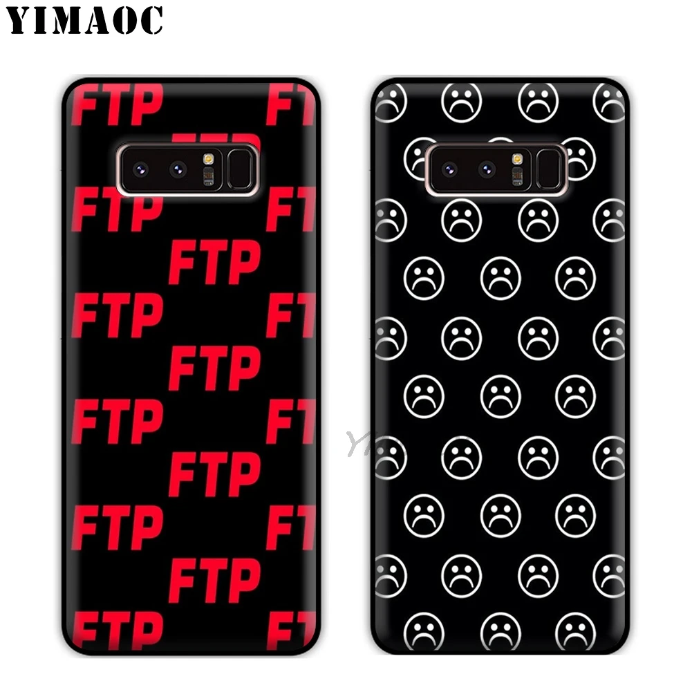YIMAOC FTP CHILL Cool Logo Soft Silicone Case for Samsung Galaxy A9 A8 A6 Plus 2018 A5 A3 2017 2016 Note 9 8 |