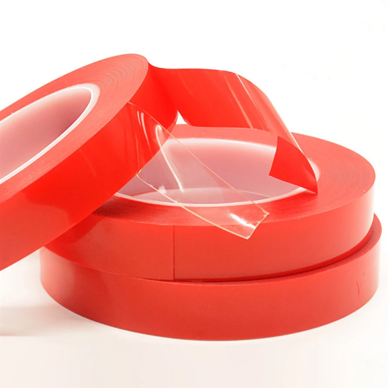 1 рулон 3 метра двусторонняя клейкая лента акриловая прозрачная наклейка без