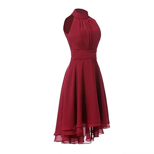 Мятно зеленого цвета темно красные Для женщин Высокий Низкий Короткие нарядные