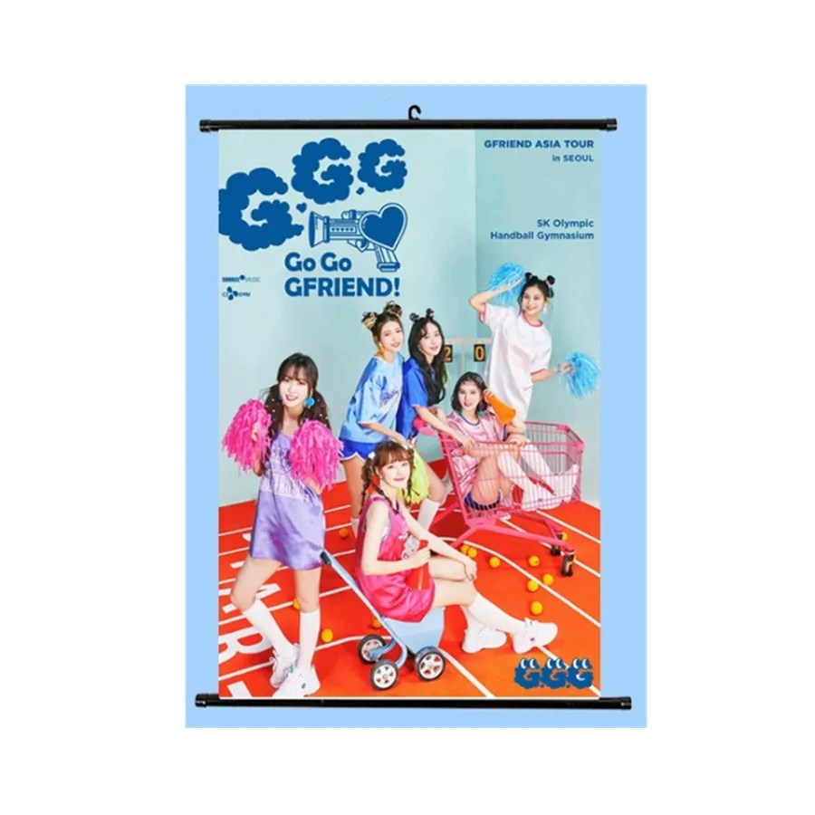 Kpop Gfriend членов повесить плакат вы Rin грех B мини прокрутки фотоальбом мкм J Ын ха дома любители украшения подарок