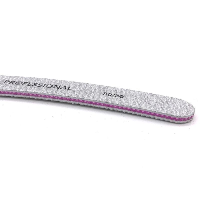 10 шт./лот 80/80 наждачная бумага пилка для ногтей Профессиональный Маникюр Педикюр