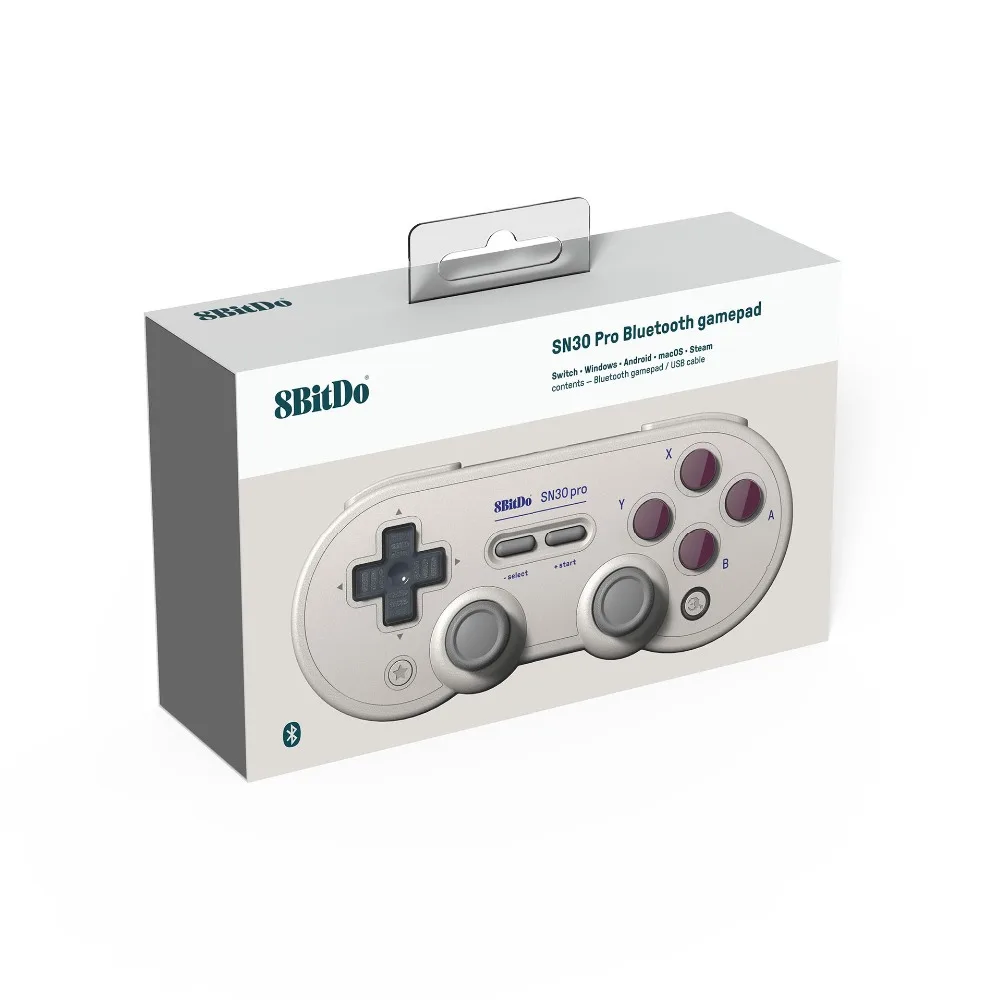 8bitdo SN30 Pro SN/G Classic Bluetooth Беспроводной контроллер Вибрация элементы управления