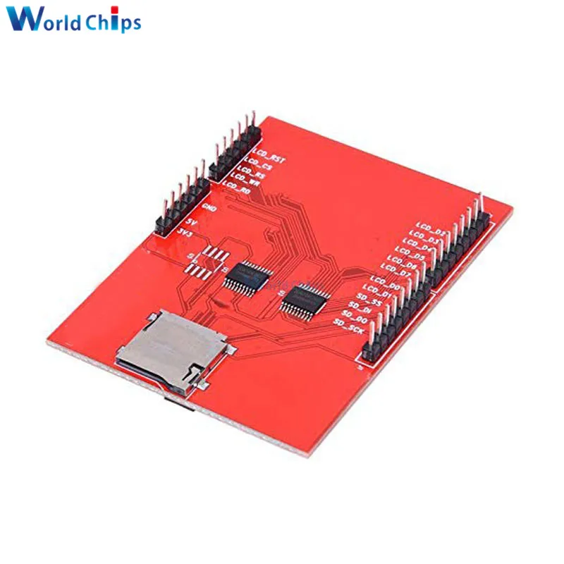 2,4 дюймов TFT ЖК-дисплей Сенсорный экран щит для Arduino UNO R3 Mega2560 ЖК-дисплей модуль 18-bit 262000 разных оттенков Дисплей доска