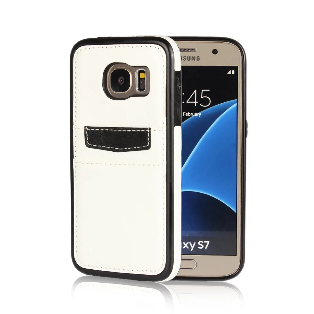 Для Samsung Galaxy S7/S6 g920 Crazy Horse Пояса из натуральной кожи карман телефон сумка чехол для
