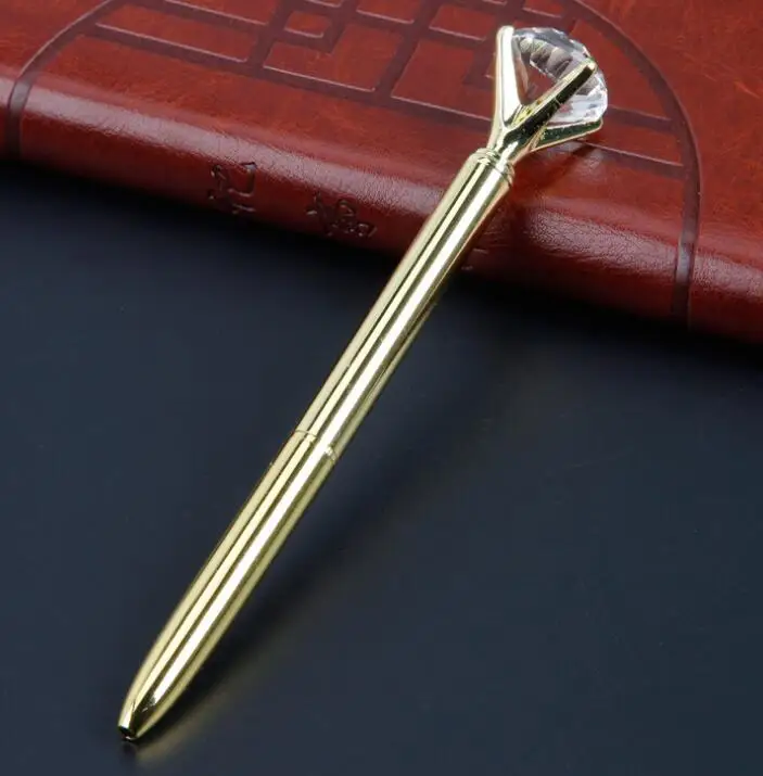 1000pcs new arrival diamond pen queen gem crystal gift |