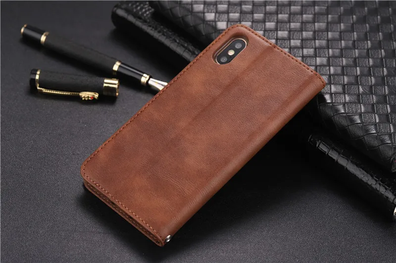 Чехол из искусственной кожи для iPhone 11 Pro X XR XS Max 8 plus, флип-кошелек, магнитный держатель для карт, чехол для телефона iPhone 6, 6s, 7, 8 Plus, чехол