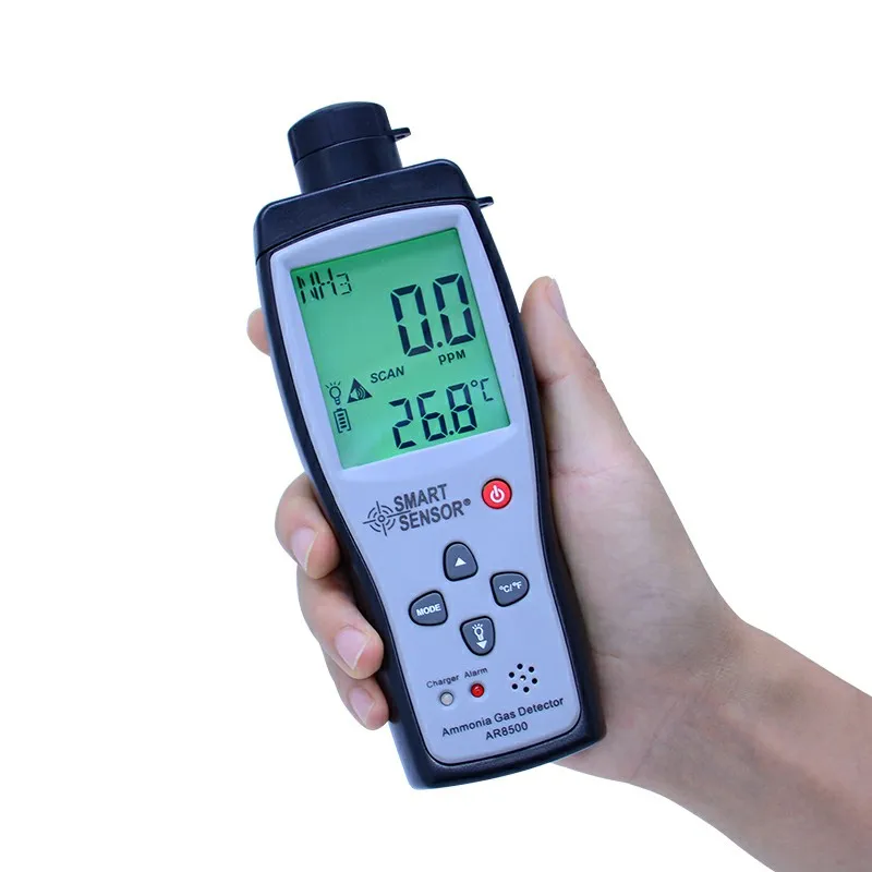 Ручной аммиака газа NH3 детектор метр тестер монитора диапазон 0 100PPM звуко